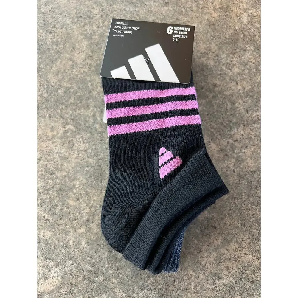 Adidas No Show socks, Women's size 5-10